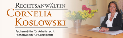 Logo Rechtsanwältin Cornelia Koslowski